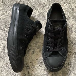 Black Suede Converse